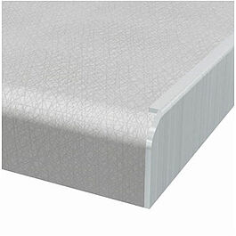 Ändavslutningslist LG 640 x B 30mm Aluminium