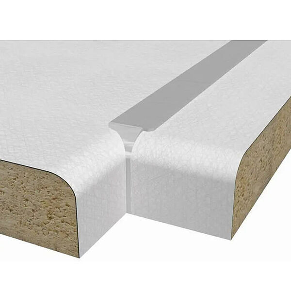 Vinkelskarvlist LG 640 x B 30 mm, Aluminium